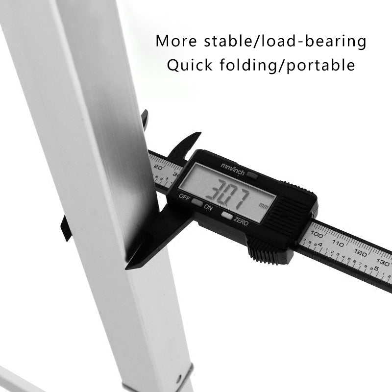 1.8m Length Outdoor Stall Barbecue Table Portable Folding Aluminum Alloy Table