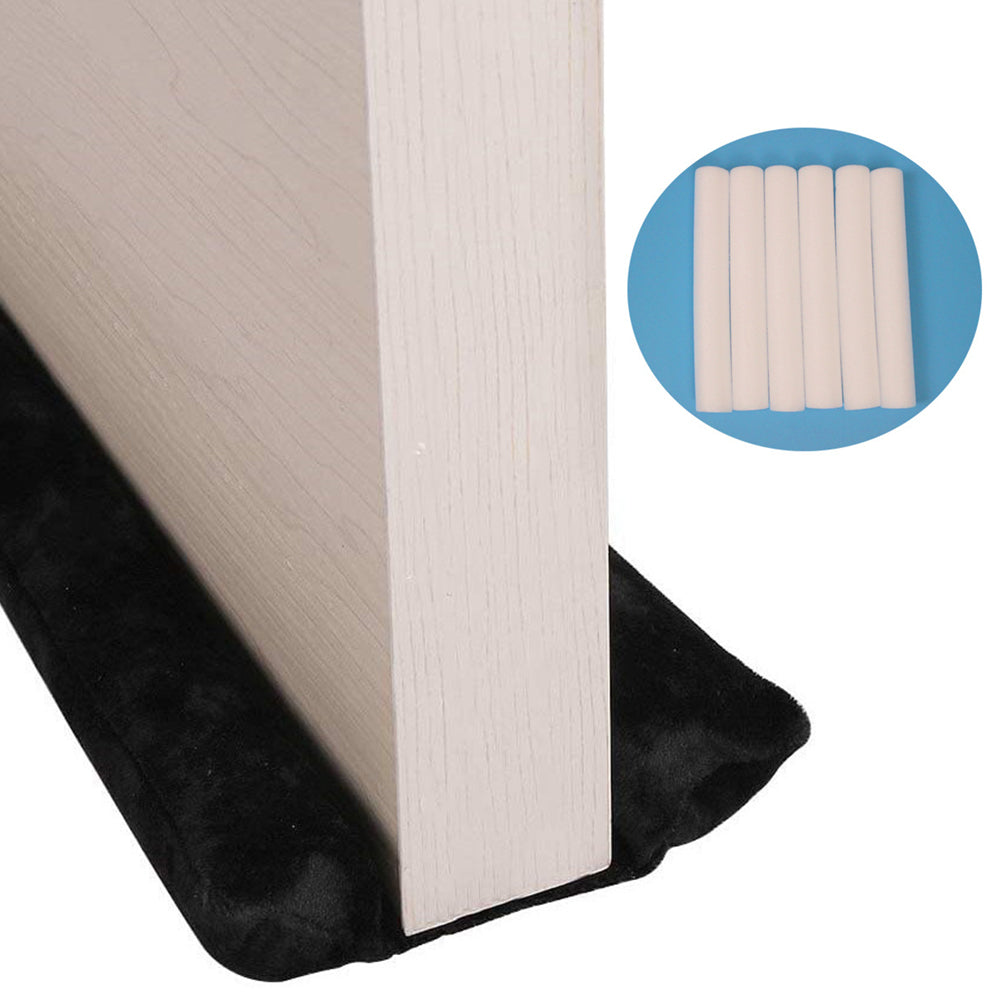 80-93cm Sound Insulation Door Seal Strip EPE Foam Door Groove Gap Filler Tape