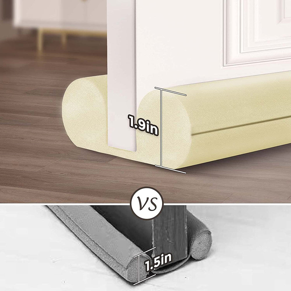 80-93cm Sound Insulation Door Seal Strip EPE Foam Door Groove Gap Filler Tape