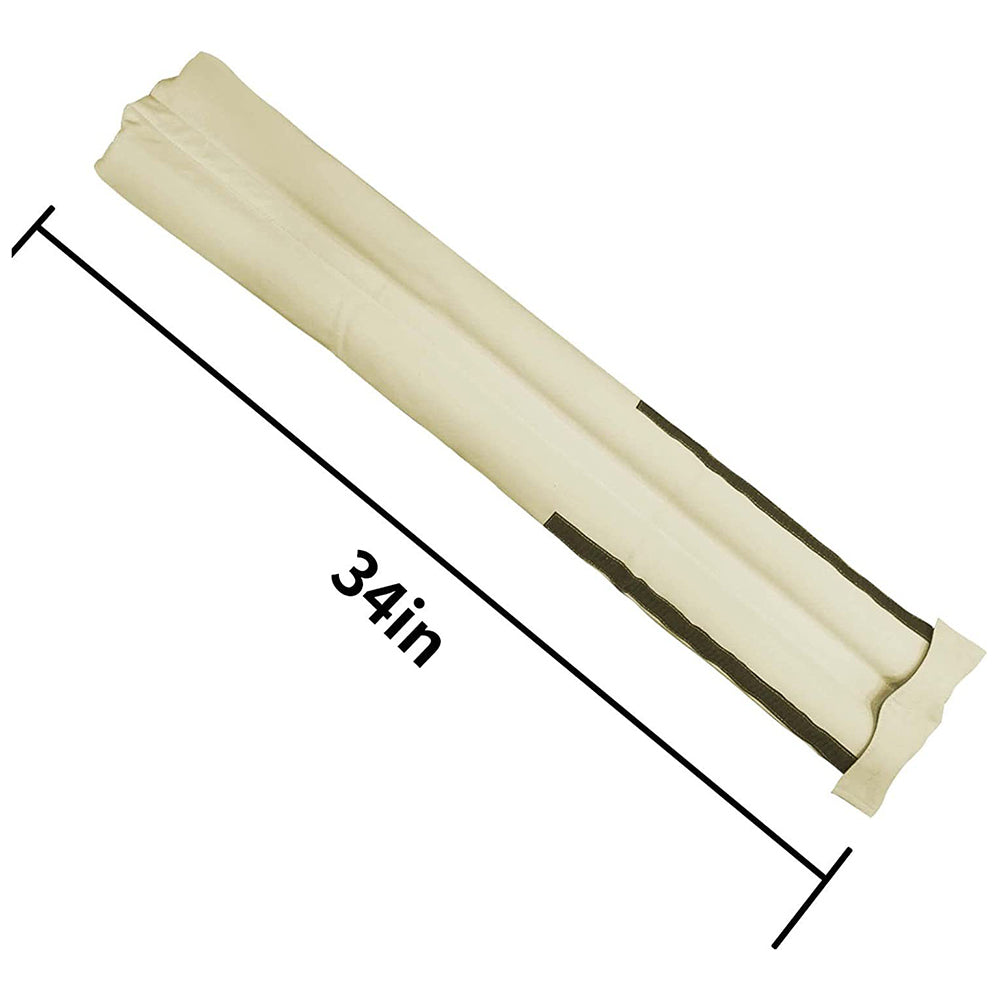 80-93cm Sound Insulation Door Seal Strip EPE Foam Door Groove Gap Filler Tape