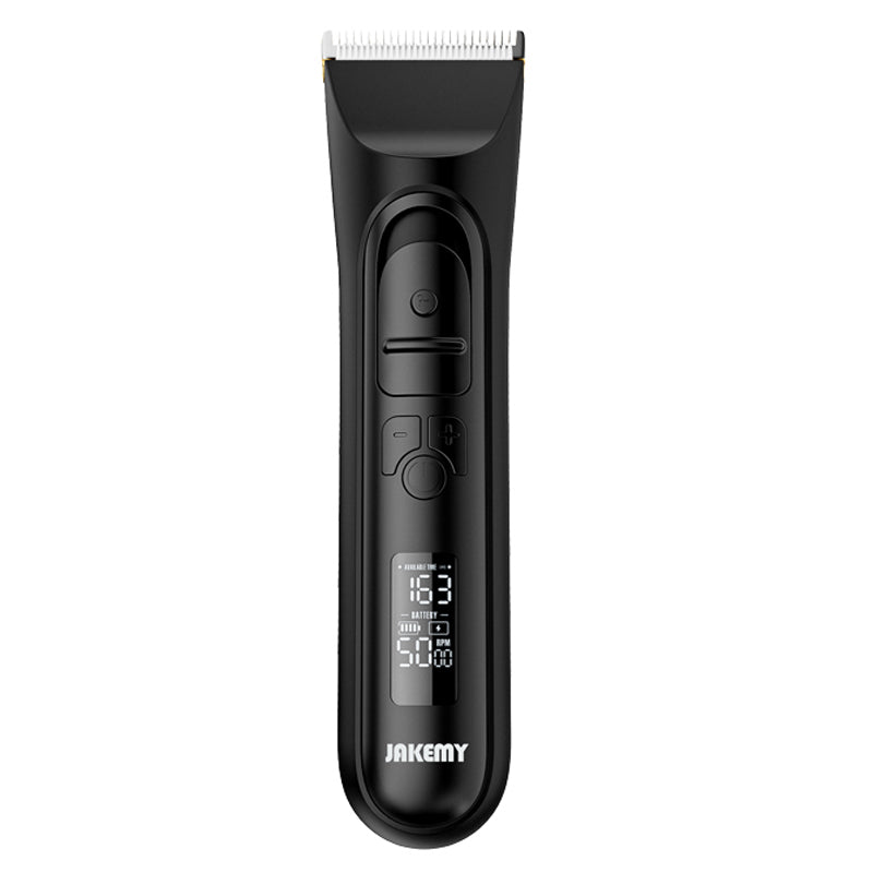 JAKEMY JM-PE02 Pet Hair Clipper Portable Cat Trimmer Electric Shaver Dog Grooming Clippers with LCD Screen