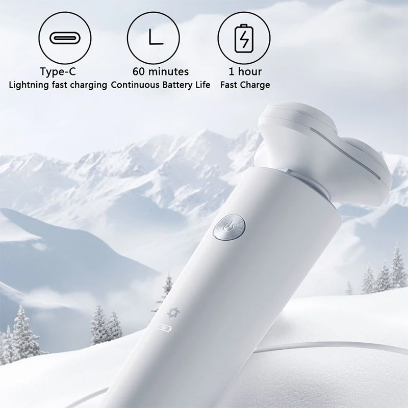 XIAOMI YOUPIN ENCHEN Electric Shaver Rechargeable Cordless Magnetic Head Travel Razor for Men