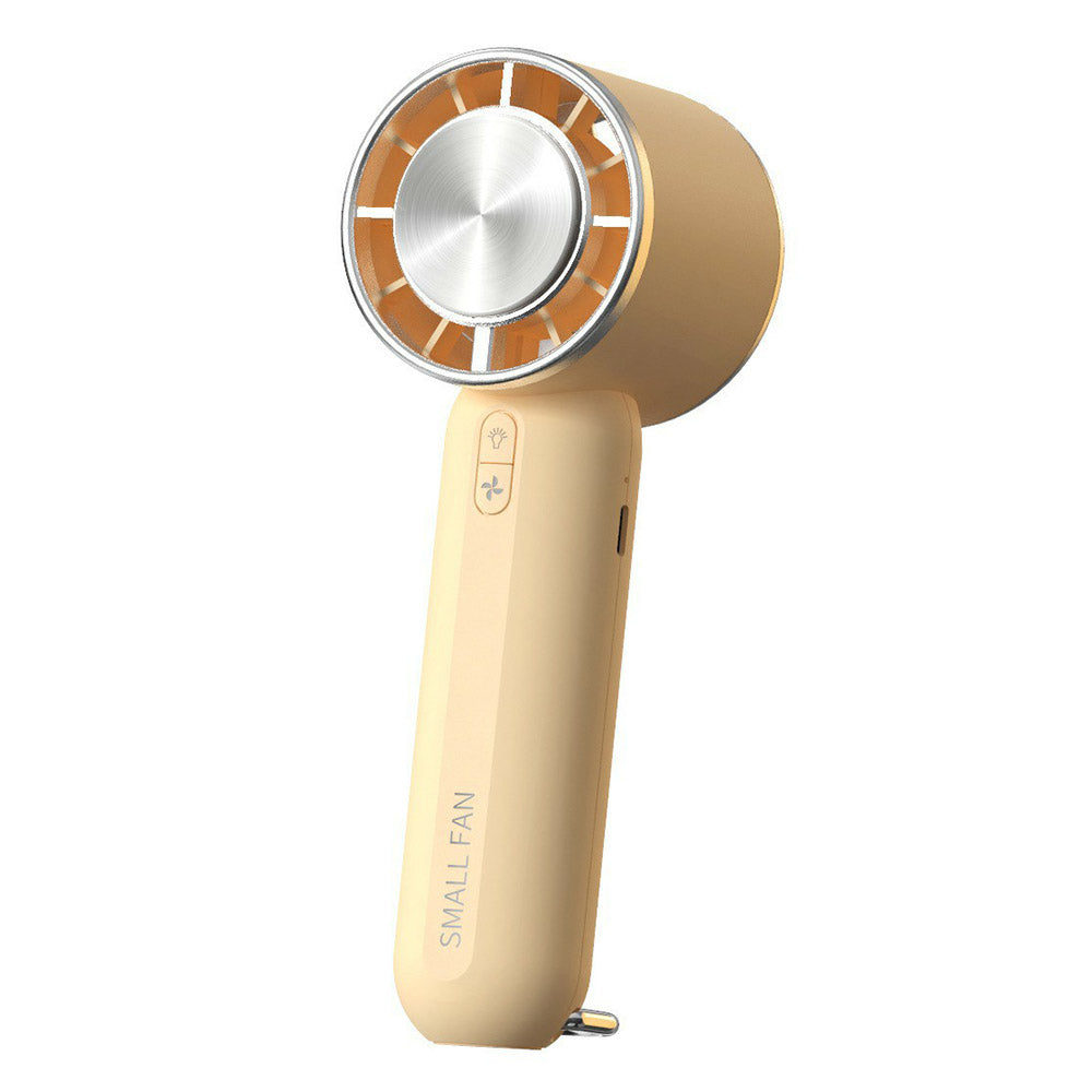 HX138 Outdoor Travel Camping Cold Compress 3 Speed Handheld Fan with Light
