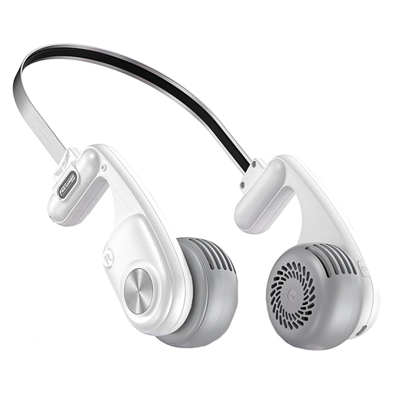 MF086 5 Speeds Adjustable Silent Summer Cooling Metal Neckband Hanging Fan