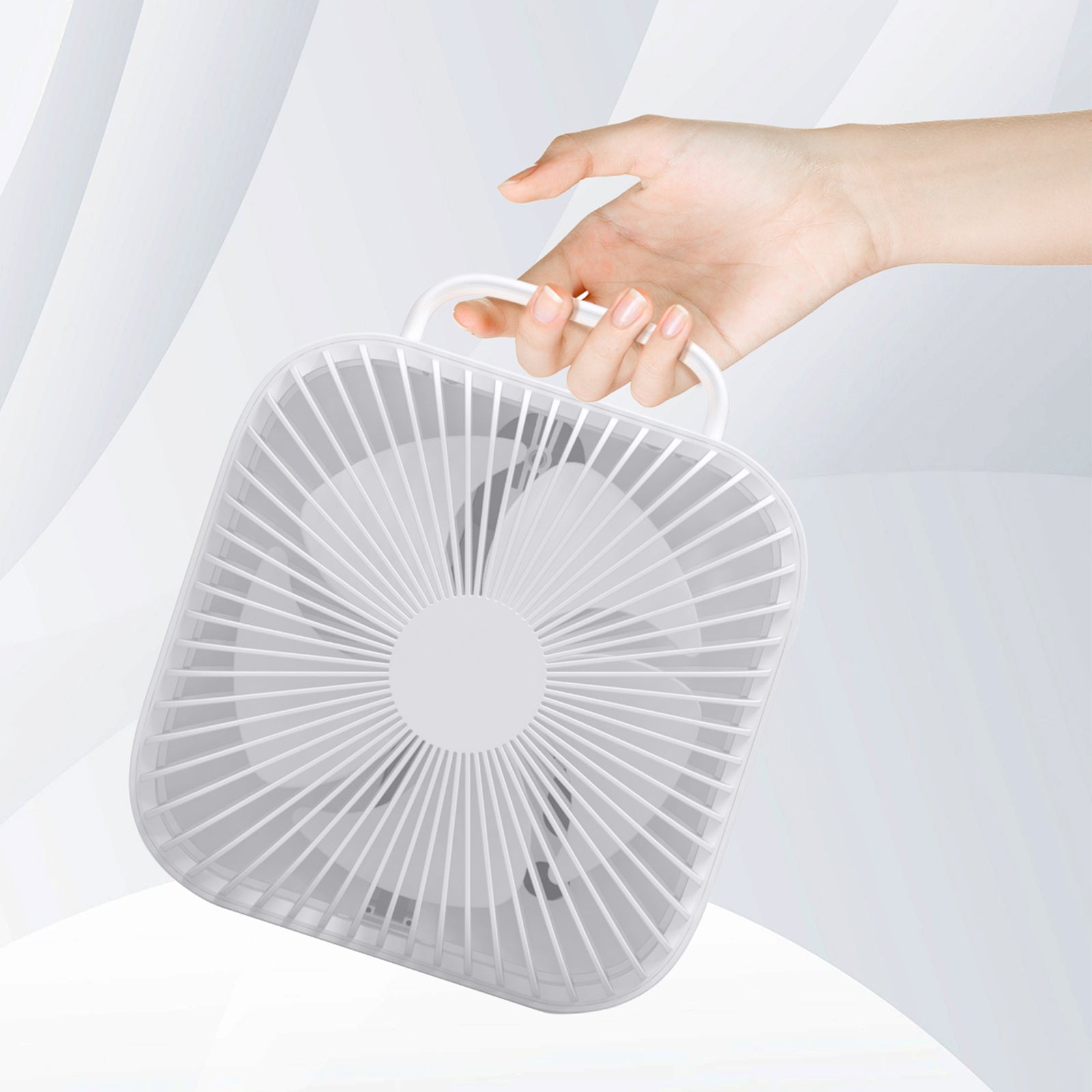 BENWIS HA-FDF Mini Desktop Fan Foldable Retractable Summer Cooling Fan