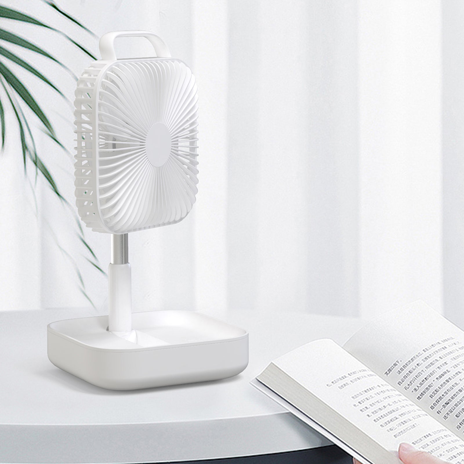 BENWIS HA-FDF Mini Desktop Fan Foldable Retractable Summer Cooling Fan