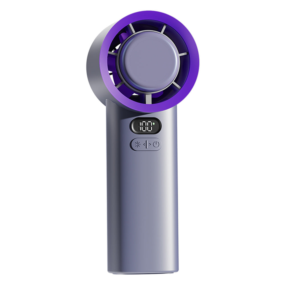 M57 100 Gears Stepless Adjustable Cold Compress Digital Display Handheld Fan