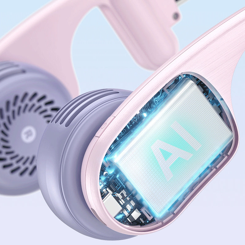 WEKOME F26 Colorfon Series Neckband Fan 360 Degree Rotation 5 Speeds Neck Hanging Cooling Fan