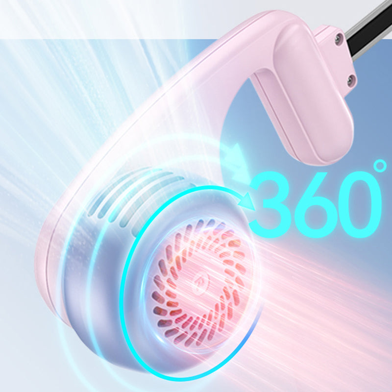 WEKOME F26 Colorfon Series Neckband Fan 360 Degree Rotation 5 Speeds Neck Hanging Cooling Fan