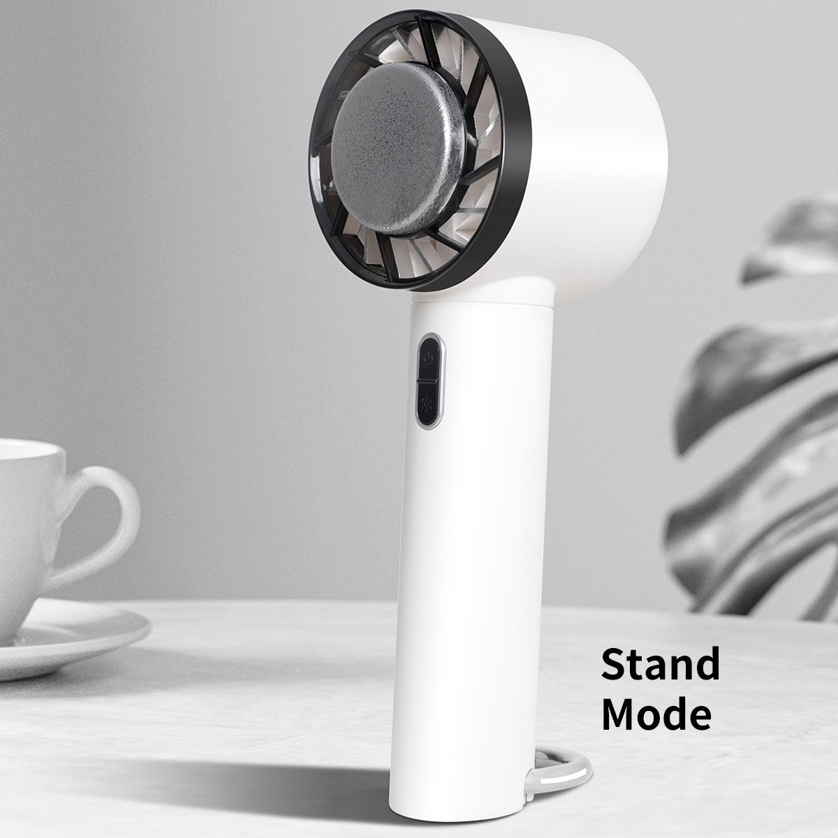 ENKAY HAT PRINCE Handheld Cold Compress Cooling Fan 3 Wind Speed Mute Tabletop Fan