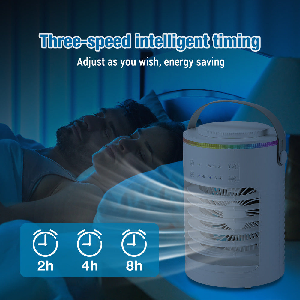 USB Desktop Electric Fan 3 Wind Speed Levels Summer Cooler for Home and Office