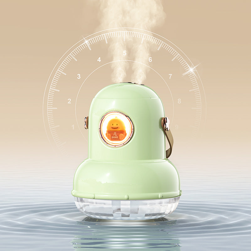 ICARER FAMILY IF-JS01 Cartoon Design Dual Spray Outlet Humidifier Rechargeable Desktop Mist Diffuser