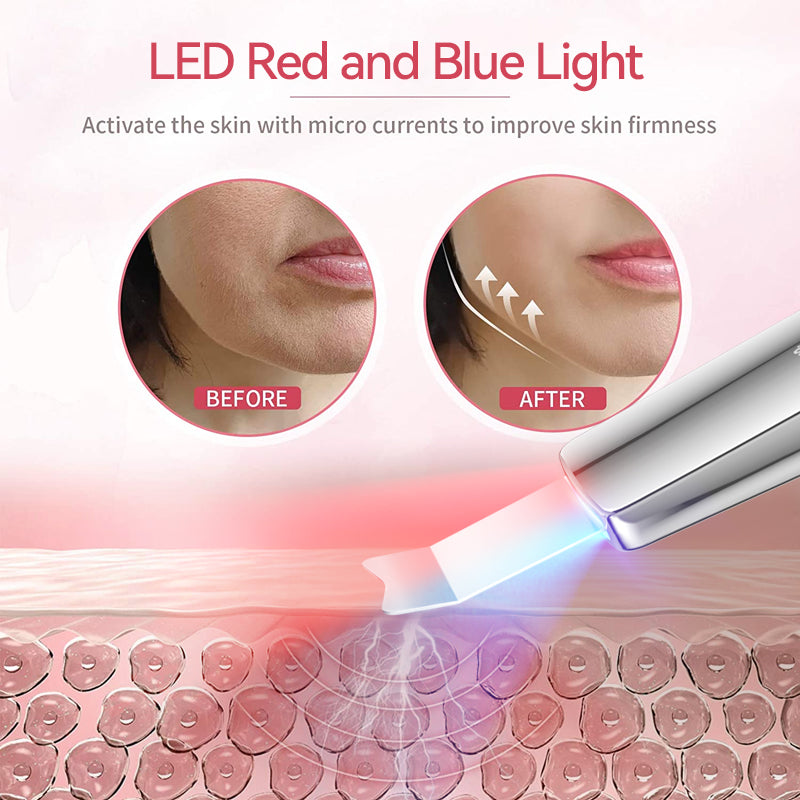 M22 Ultrasonic Skin Scrubber Face Spatula Pore Cleaner Blackhead Remover Tool