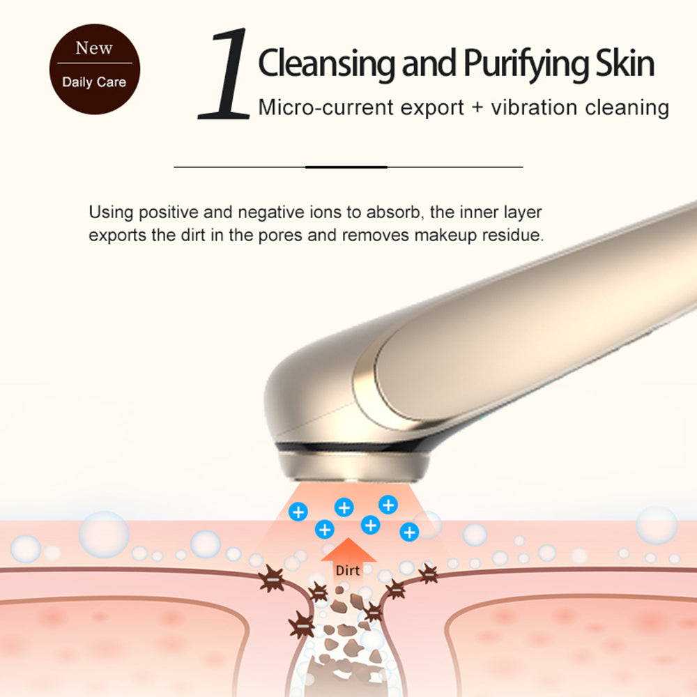 RF Face Lifting Machine EMS Pulse Therapy Device Skin Rejuvenation Micro Current Wrinkle Remover