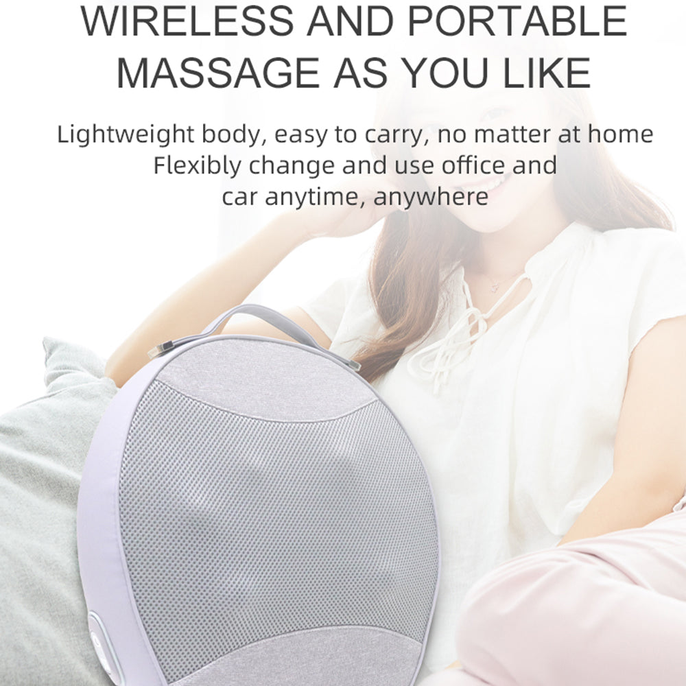 ST-1205 Home Wireless Smart Hot Compress Massager Portable Fatigue Relieve Waist Back Massager