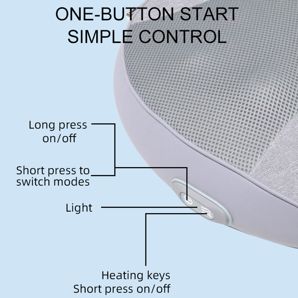 ST-1205 Home Wireless Smart Hot Compress Massager Portable Fatigue Relieve Waist Back Massager