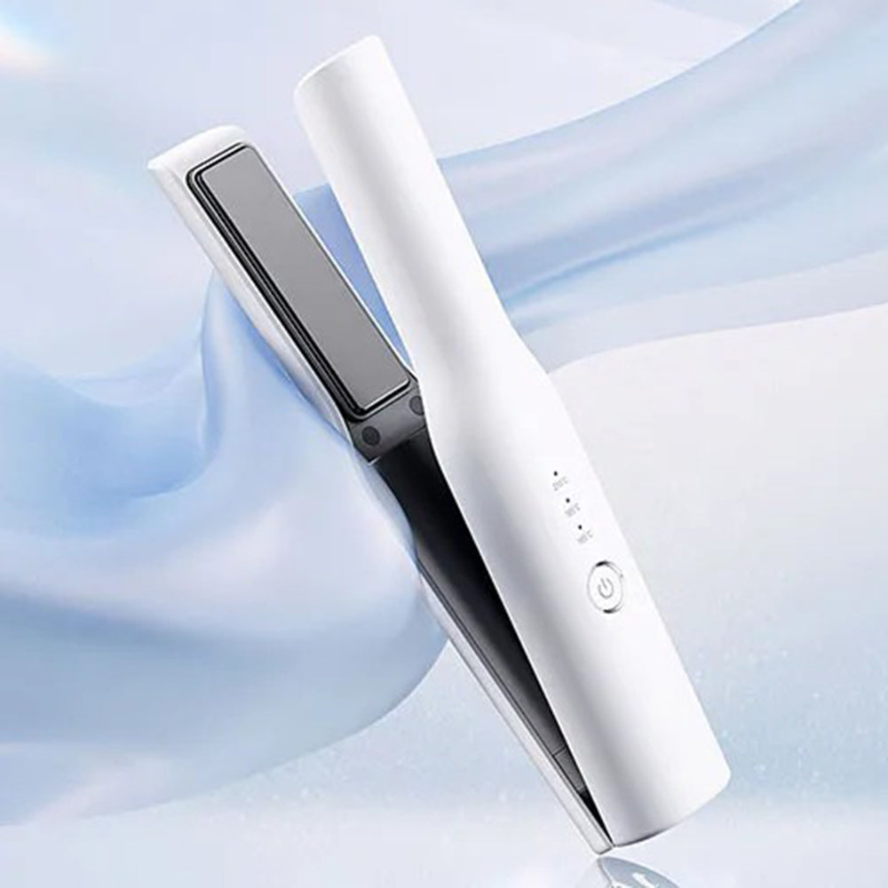 XIAOMI MIJIA MFZXQ02Z¦§M Cordless Flat Iron Hair Straightener and Curler Travel Hair Straightening Curling Iron