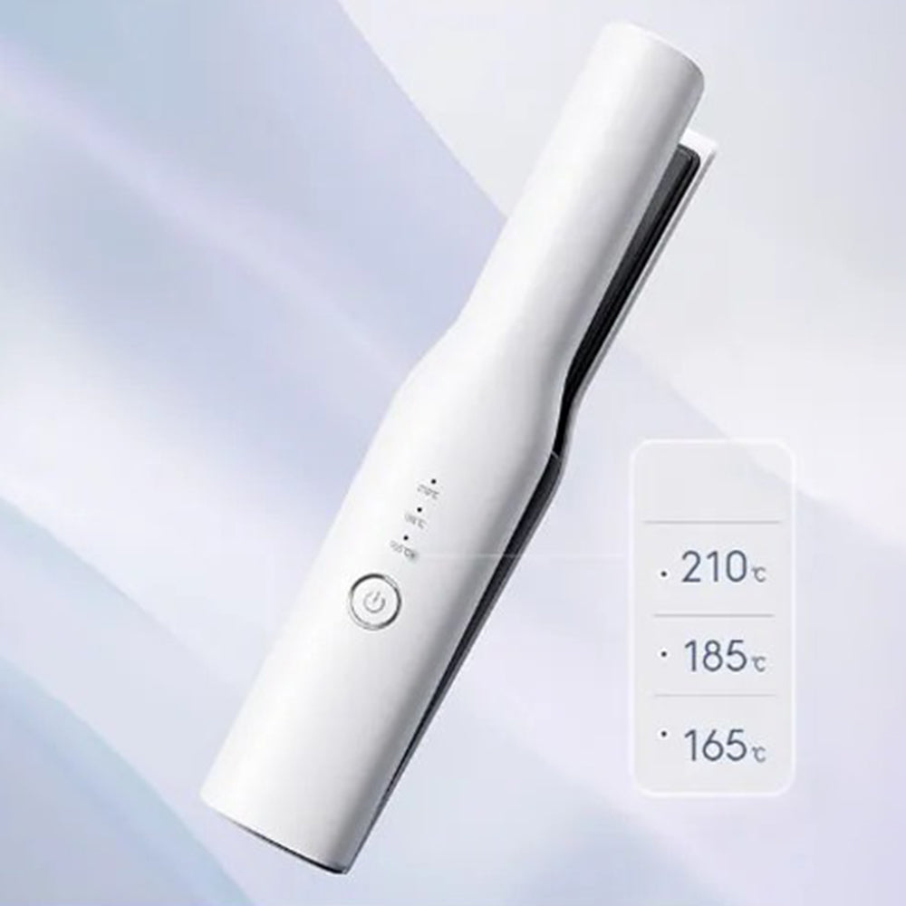 XIAOMI MIJIA MFZXQ02Z¦§M Cordless Flat Iron Hair Straightener and Curler Travel Hair Straightening Curling Iron