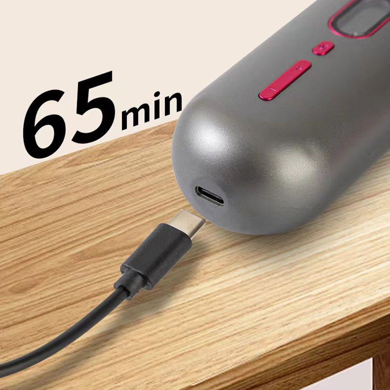 QL001 Cordless Hair Straightener Brush Ion Hot Straightener Styling Comb with USB Rechargeable