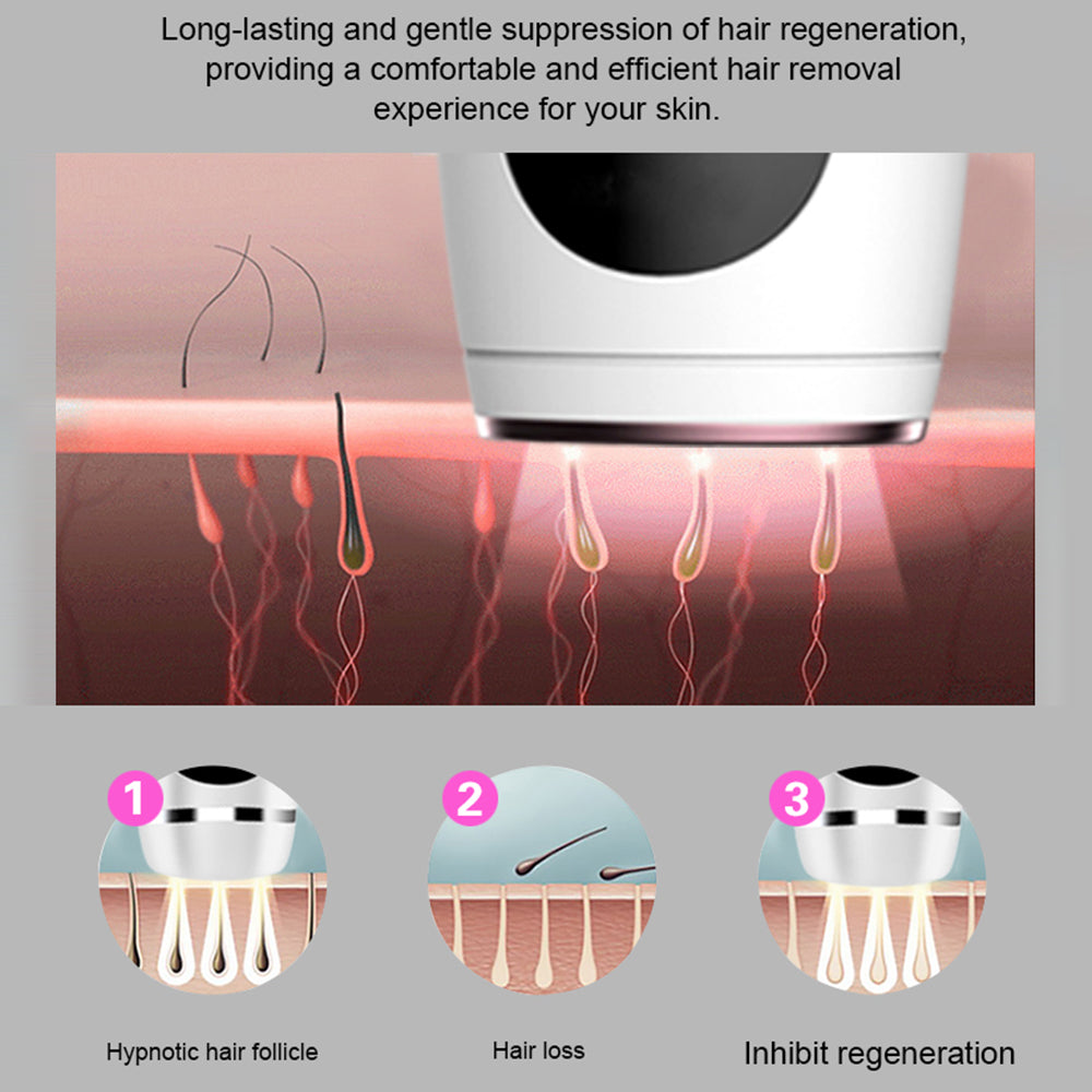 D26 IPL Hair Removal Device 5 Gears 999900 Flash Laser Epilator Bikini Trimmer