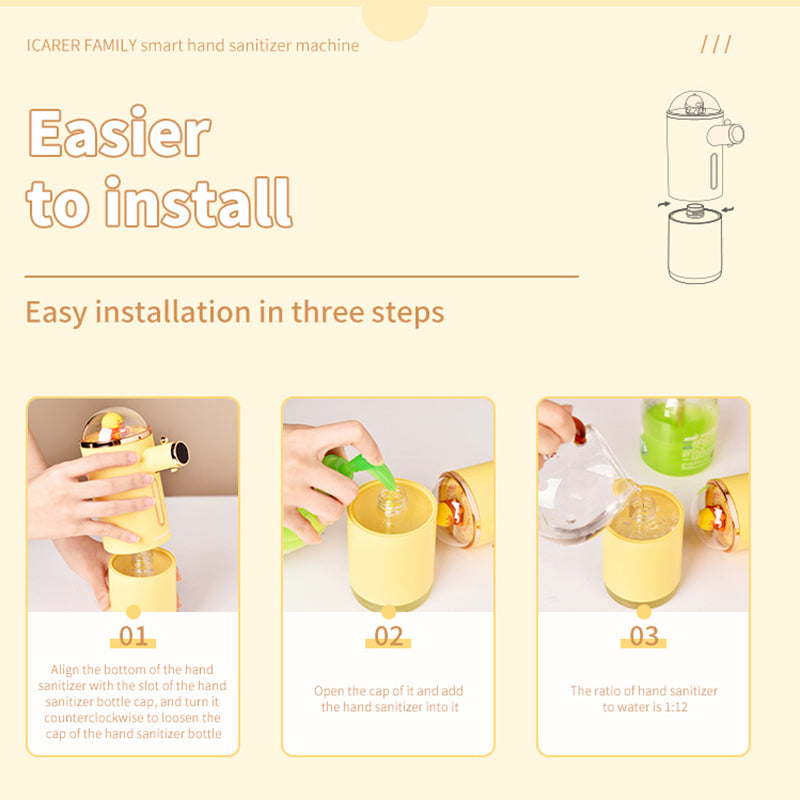 ICARER FAMILY Auto Portable Soap Dispenser