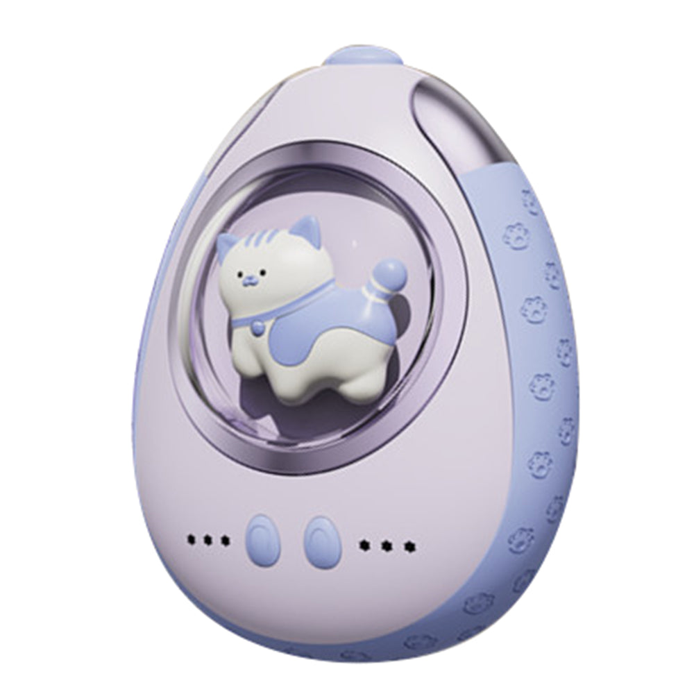 N1 2-in-1 5000mAh Fast Heating Cartoon Cat Hand Warmer Hot Compress Neckband