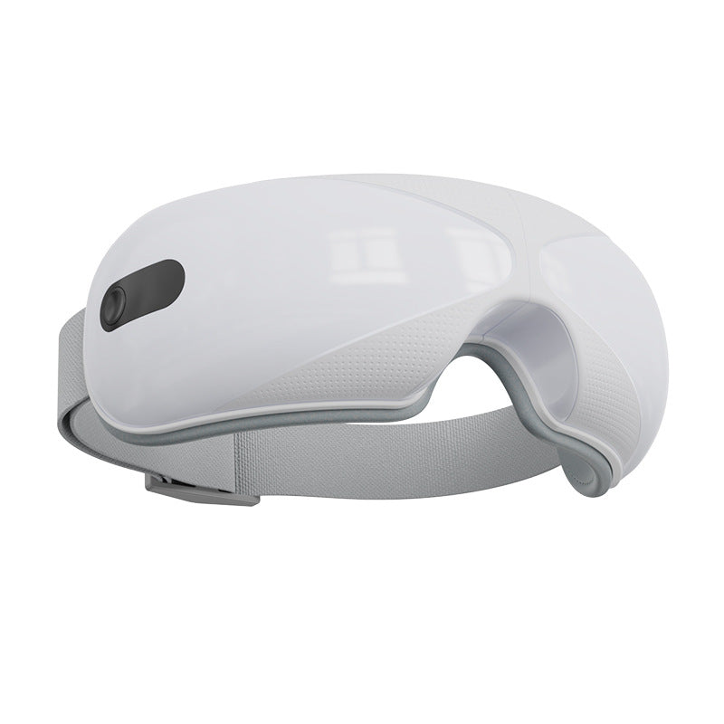 HY011 Bluetooth Music Folding Electric Eye Massager Hot Compress Foldable Eye Care Device - White