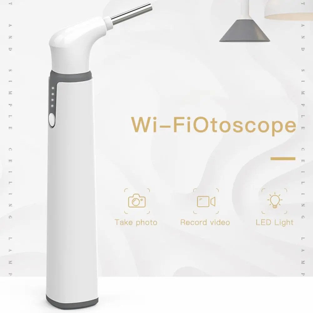 TESLONG SA39W 3.9mm WiFi Visual Otoscope Ear Endoscope Camera Ear Wax Cleaner Camera