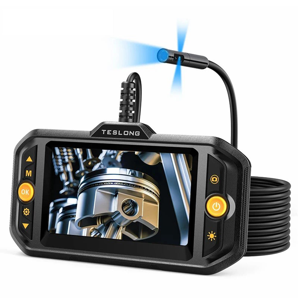 TESLONG TS43S 4.3-Inch HD Screen Endoscope 7.9mm Triple Lens Camera Probe
