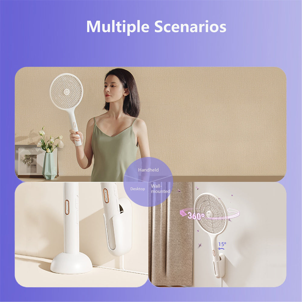 XIAOMIYOUPIN QUALITELL E2 Electric Mosquito Swatter Wall-mounted Fly Killer Lamp