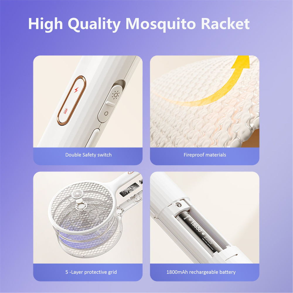 XIAOMIYOUPIN QUALITELL E2 Electric Mosquito Swatter Wall-mounted Fly Killer Lamp