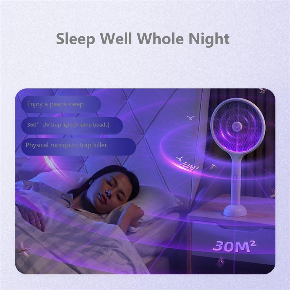 XIAOMIYOUPIN QUALITELL E2 Electric Mosquito Swatter Wall-mounted Fly Killer Lamp