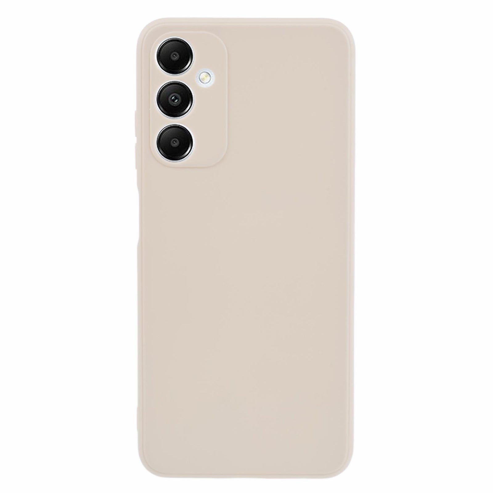 For Samsung Galaxy A05s 4G Case Lens Precise Cutout Soft TPU Phone Cover - White