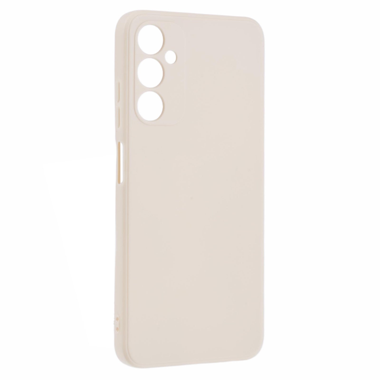 For Samsung Galaxy A05s 4G Case Lens Precise Cutout Soft TPU Phone Cover - White