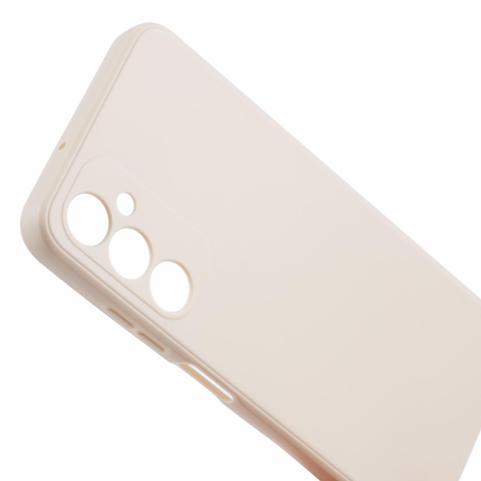 For Samsung Galaxy A05s 4G Case Lens Precise Cutout Soft TPU Phone Cover - White