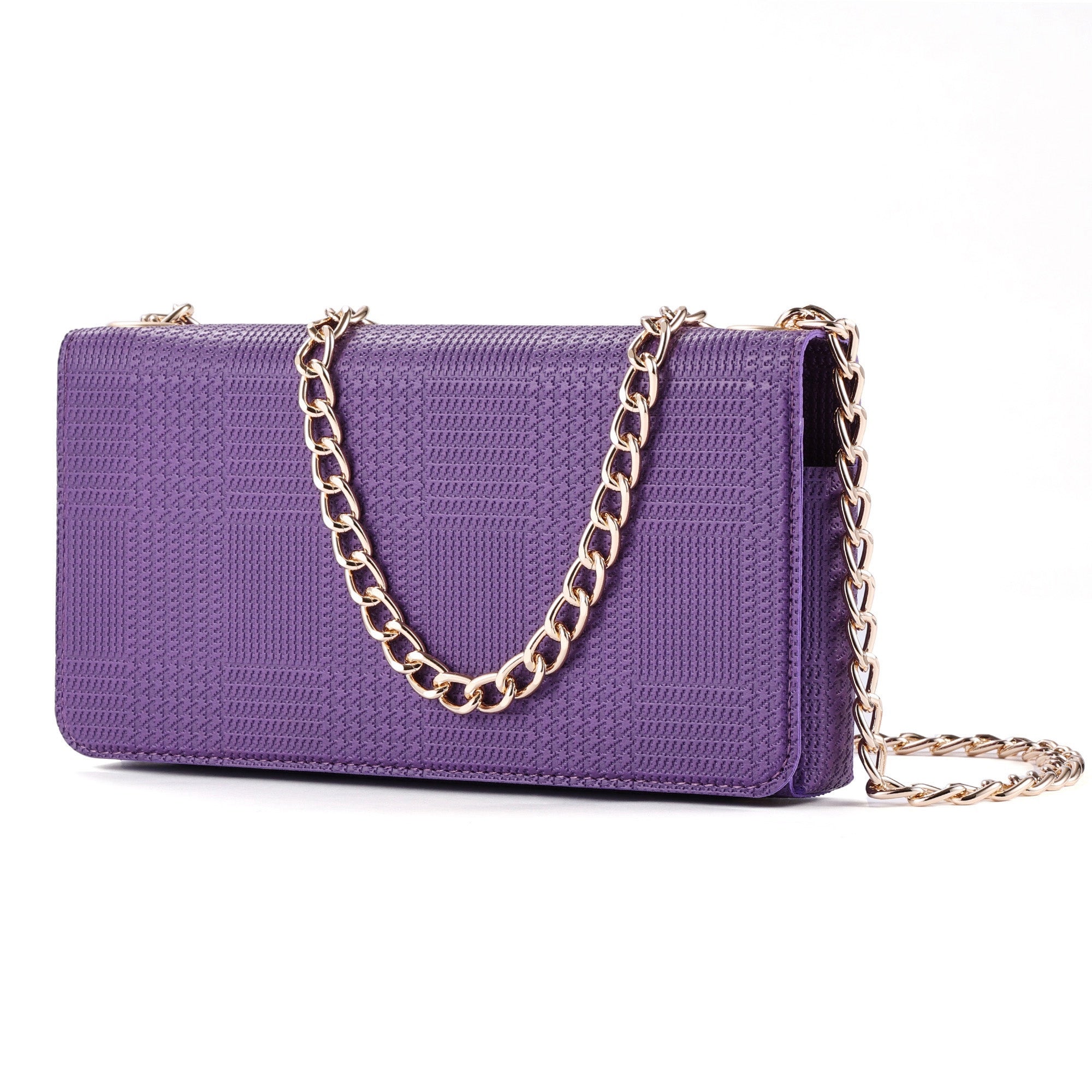 VILI GHE Series Wallet Phone Case Crossbody Chain Shoulder Strap Leather Phone Bag - Green