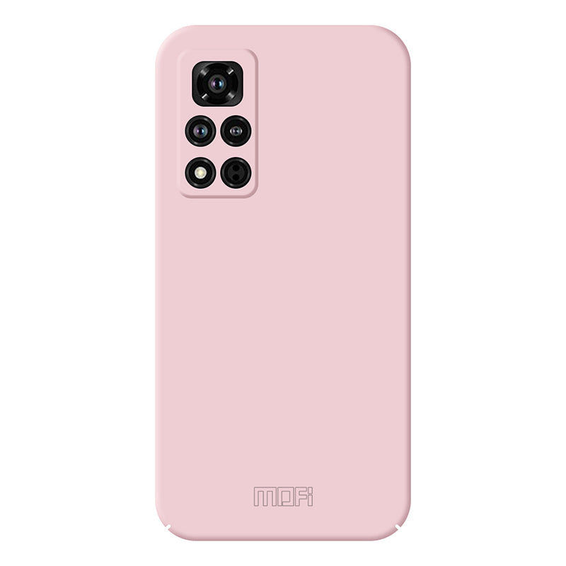 MOFI JK Qin Series For Honor V40 5G Phone Case Skin-Feel Protective Phone Cover - Orange