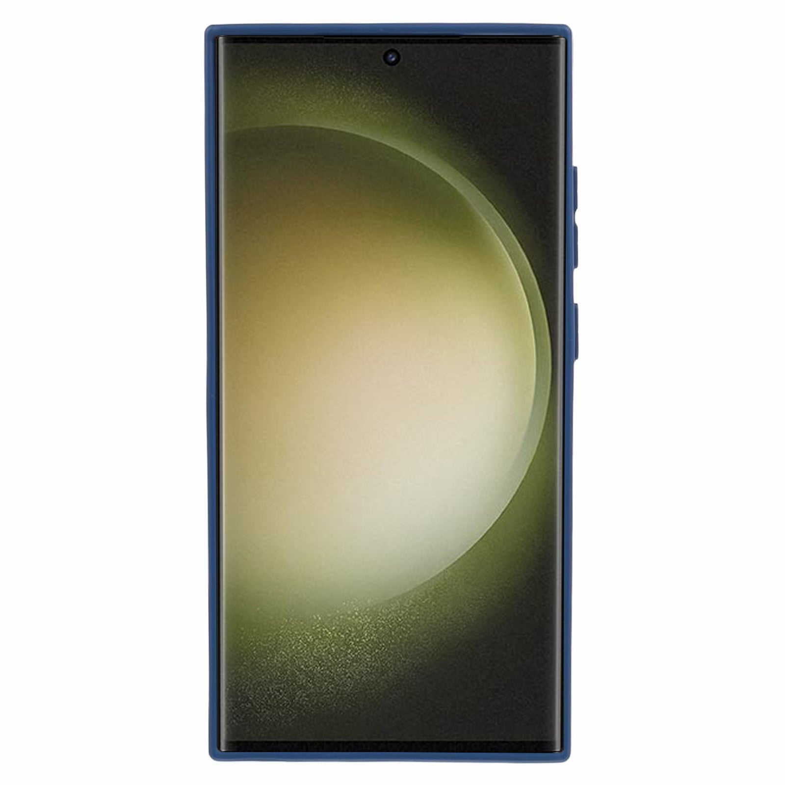 TMT Series for Samsung Galaxy S23 Ultra Case Soft TPU Protective Back Shell with Slide Lens Lid - Sapphire