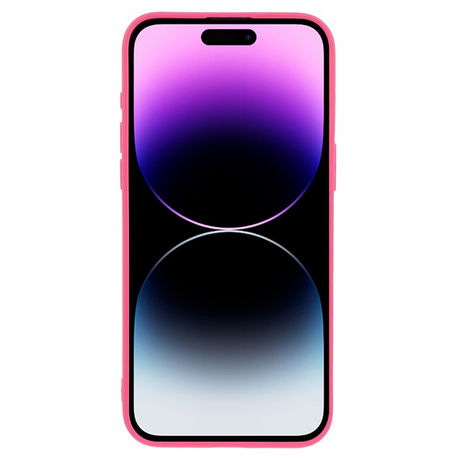 HRX Series For iPhone 14 Pro Case Slim-Fit TPU 3D Wrinkled Uneven Protective Shell - Rose