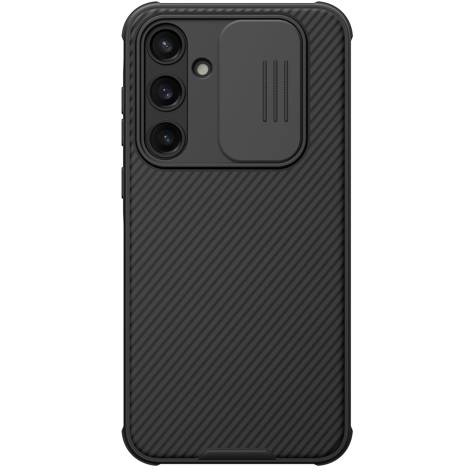 NILLKIN CamShield Pro Series For Samsung Galaxy A35 5G Case Shockproof Phone Cover with Slide Camera Cover - Black