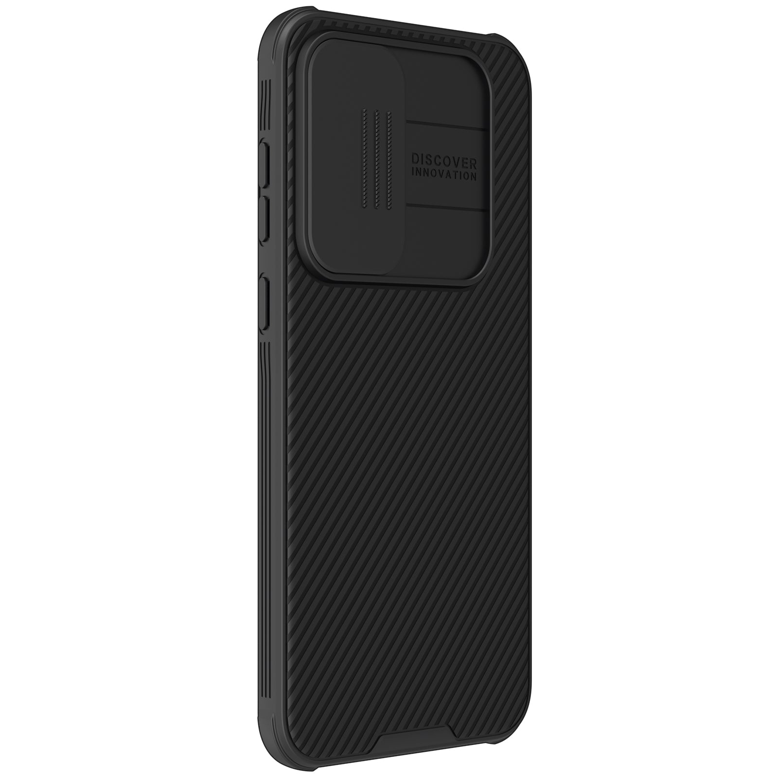 NILLKIN CamShield Pro Series For Samsung Galaxy A35 5G Case Shockproof Phone Cover with Slide Camera Cover - Black
