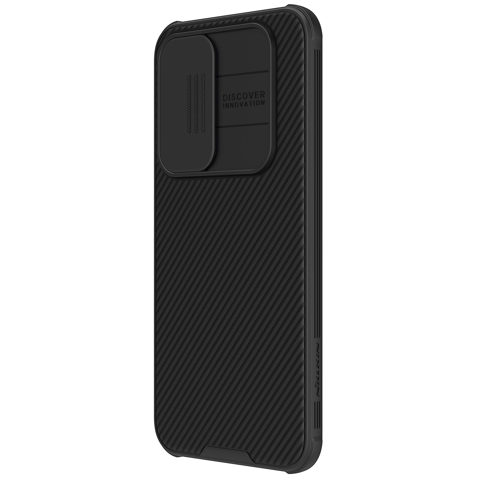 NILLKIN CamShield Pro Series For Samsung Galaxy A35 5G Case Shockproof Phone Cover with Slide Camera Cover - Black