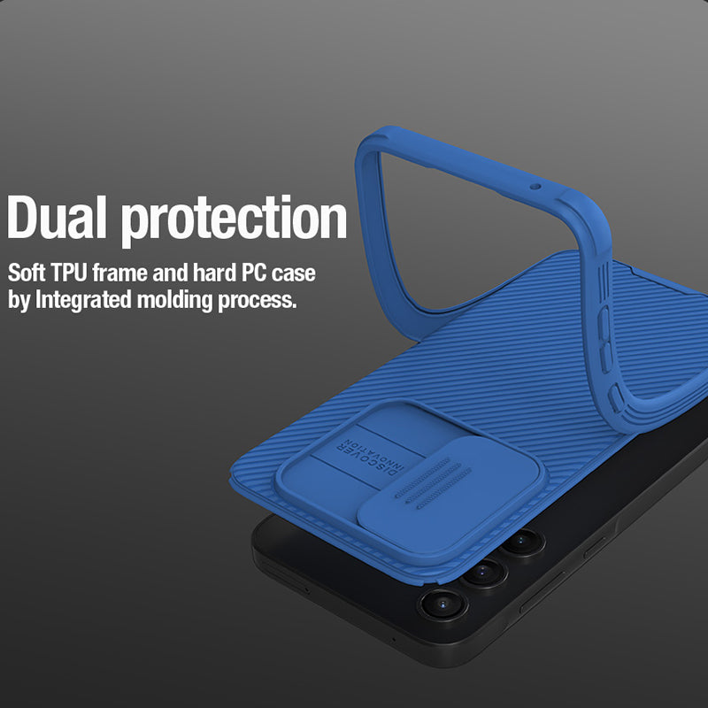 NILLKIN CamShield Pro Series for Samsung Galaxy A35 5G Case Magnetic PC+TPU Phone Cover - Black