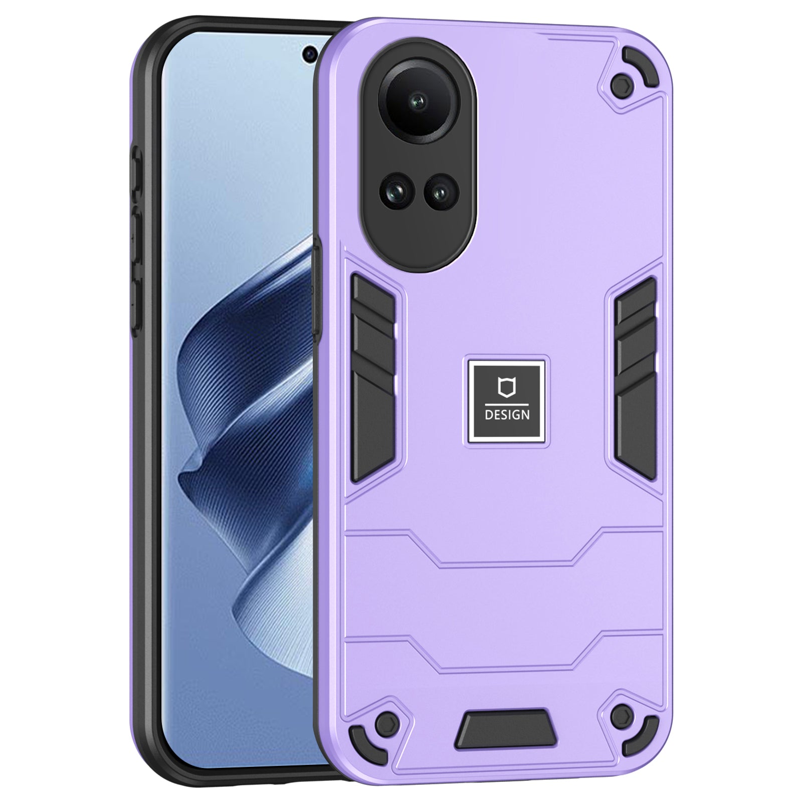 For Oppo Reno10 5G (Global) / Reno10 Pro 5G (Global) Case Anti-Scratch Phone Cover - Purple