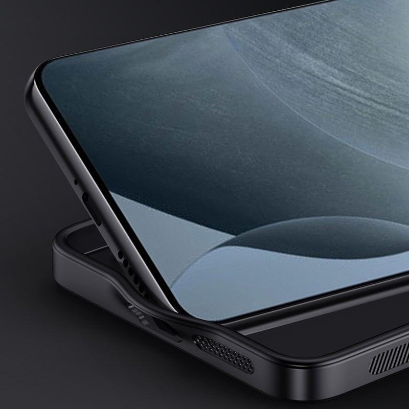 Back Cover for Xiaomi Redmi K70 5G / K70 Pro 5G , Wood Grain Cell Phone Case - Black