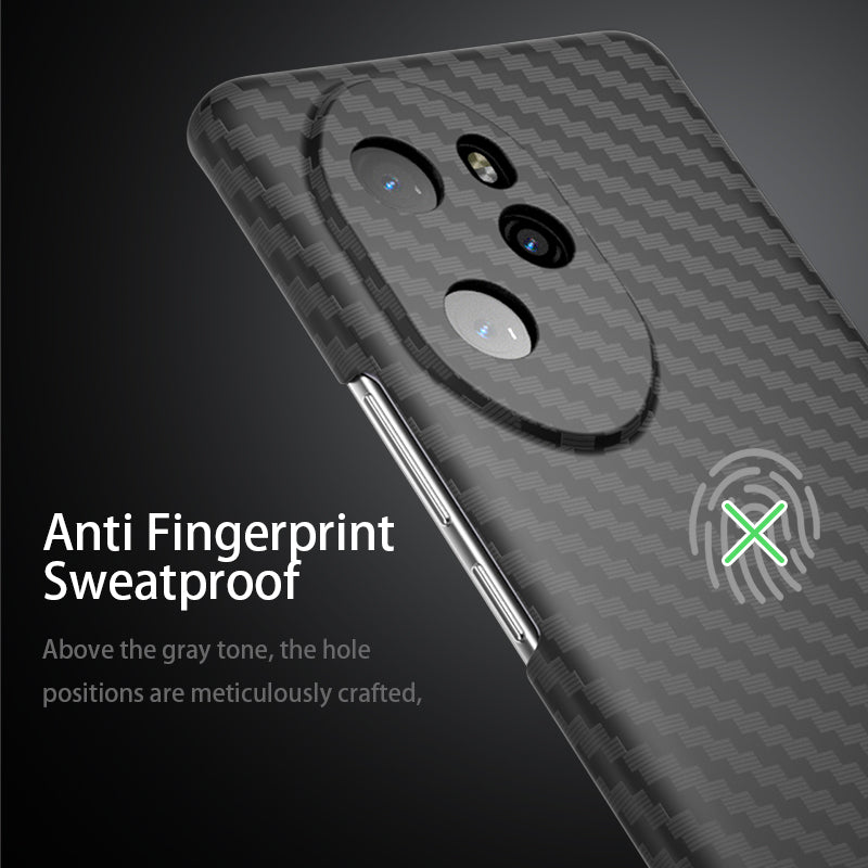 For Honor 100 Pro 5G Cell Phone Case Splicing Color Scratch-resistant Hard PC Back Shell - Black