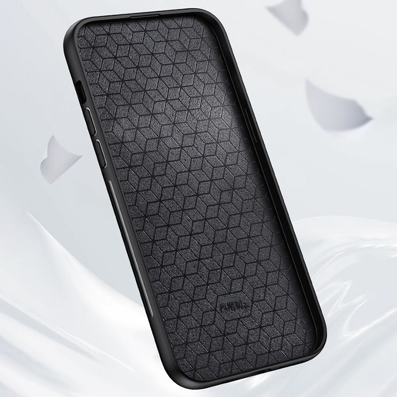 For Xiaomi Redmi 13C 4G / Poco C65 4G Phone Case Deer Pattern Cloth Textured Anti-Slip - Black
