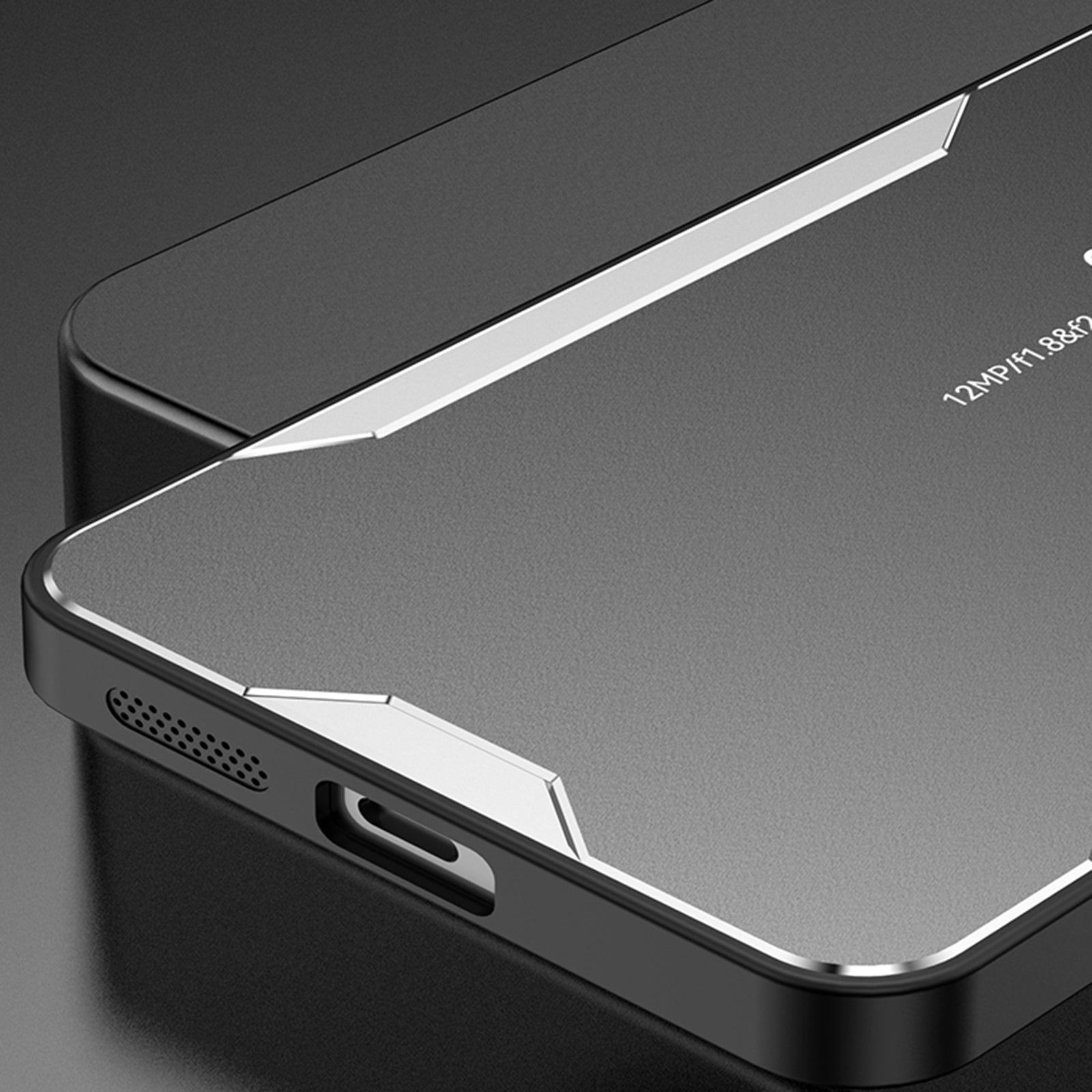 For Samsung Galaxy S24+ Phone Cover Aluminium Alloy+TPU+PC Airbag Protection Case - Silver