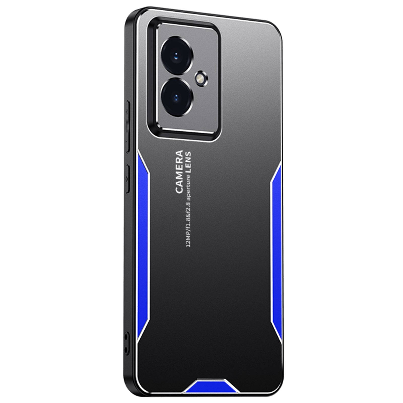 Matte Case for Honor 100 5G Shell Anti-scratch Aluminium Alloy+TPU+PC Protective Cover - Silver