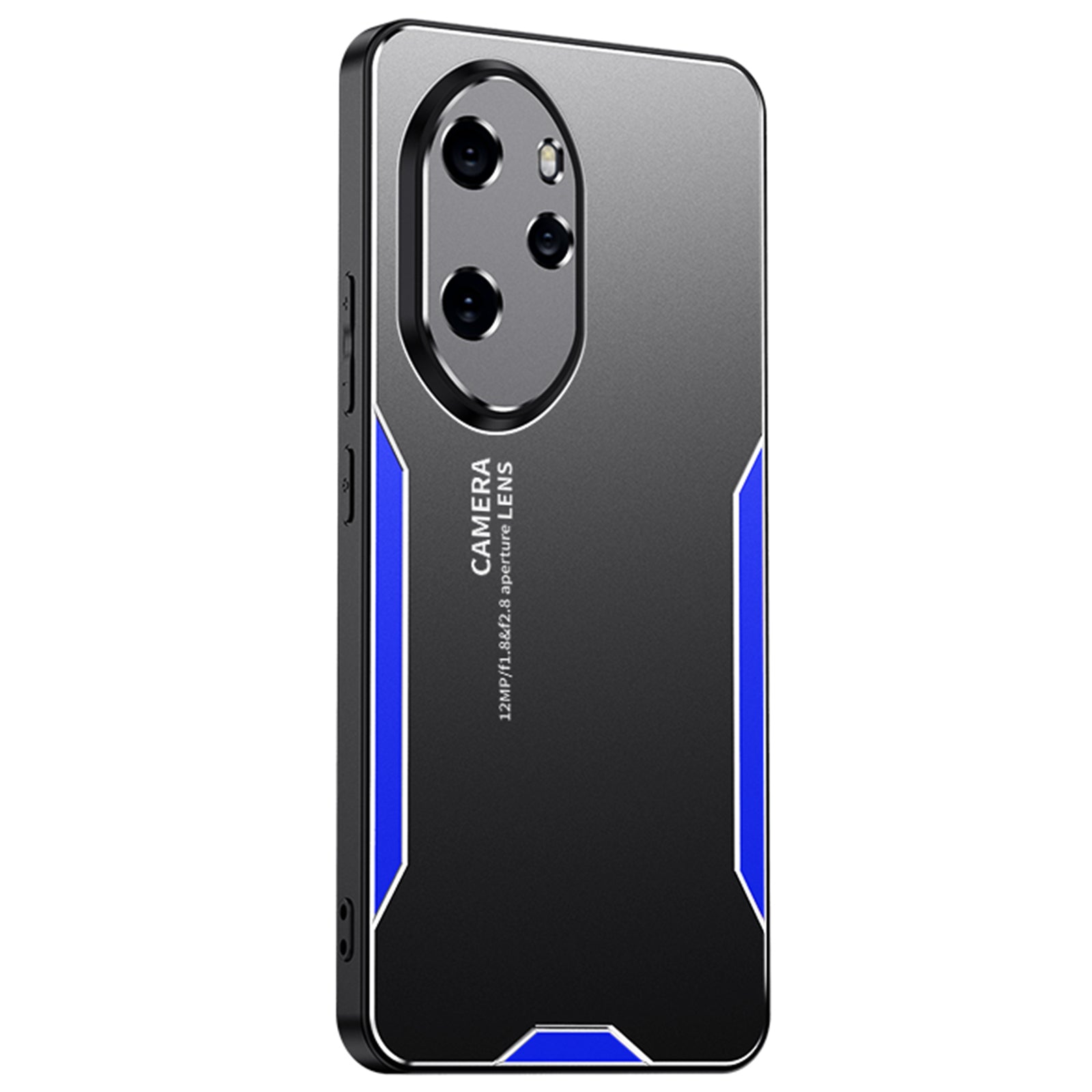For Honor 100 Pro 5G Case Anti-dust Aluminium Alloy+TPU+PC Phone Cover with Honeycomb Holes - Gold